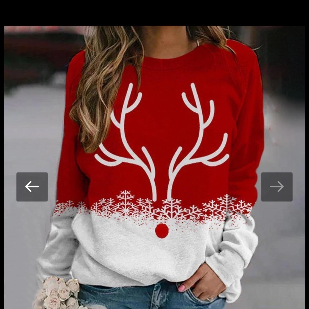 Super cute Reindeer sweater